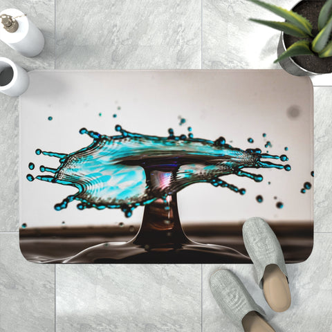 Make A Splash - Designer Memory Foam Bath Mat