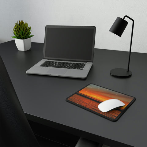 Sunset At The Pier Non-Slip 9.5" x 8" Mouse Pad - Style A